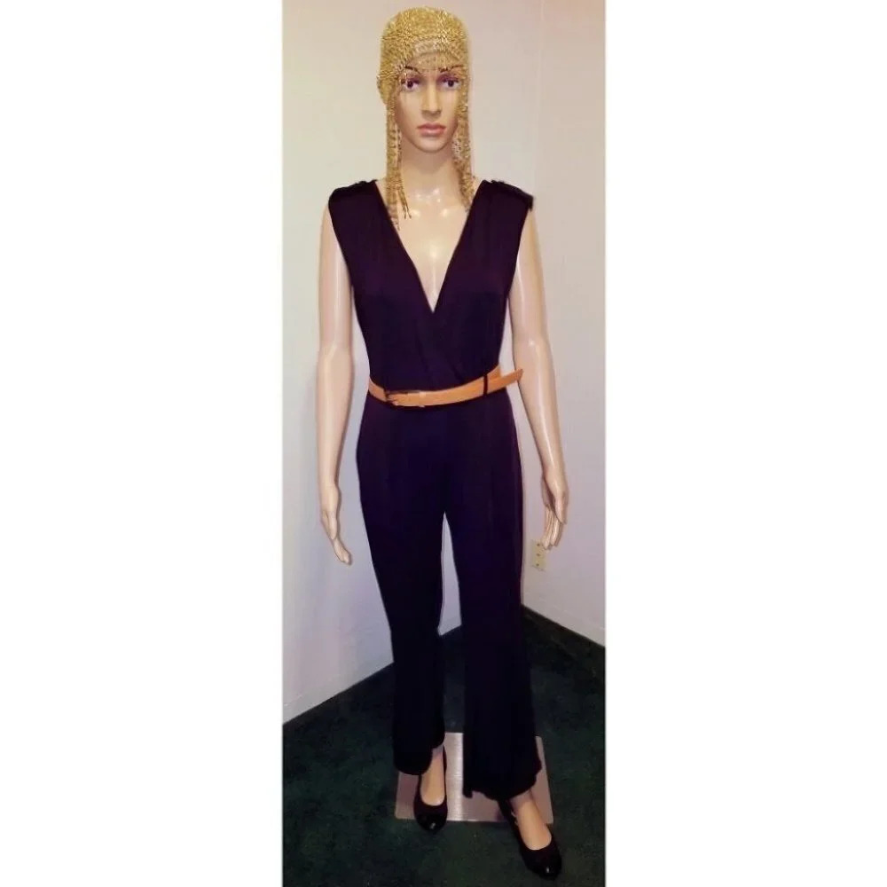 Black Jumpsuit w/Belt